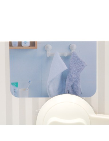 Crochet Mural 4-en-1 avec Ventouse