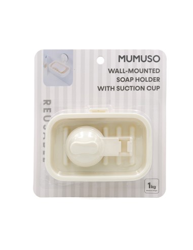 Porte-Savon Mural avec Ventouse