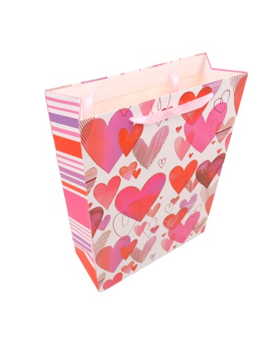 Sac Cadeau Loving Heart Blanc