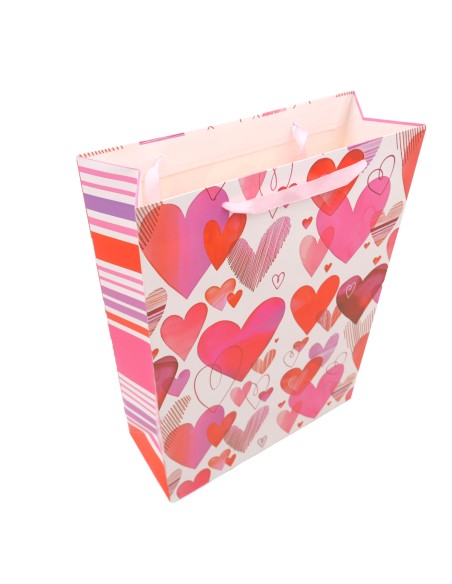 Sac Cadeau Loving Heart Blanc