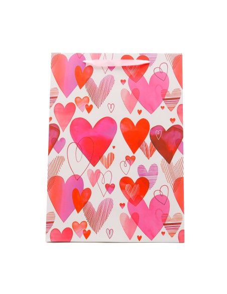 Sac Cadeau Loving Heart Blanc