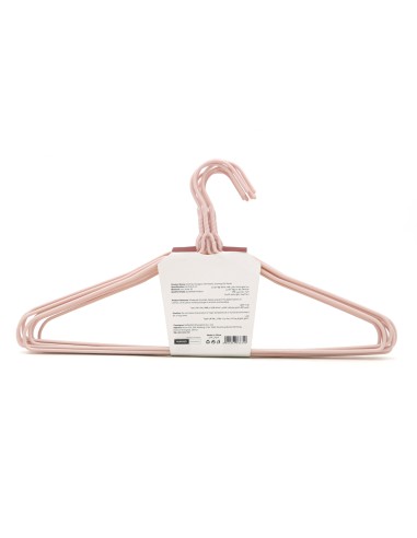 Lot de 10 Cintres avec Revêtement Plastique