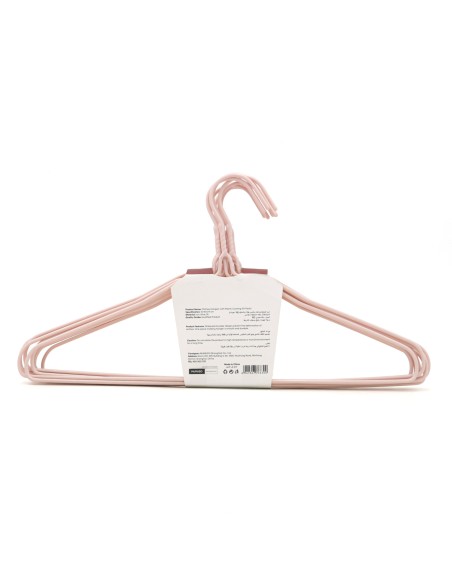 Lot de 10 Cintres avec Revêtement Plastique