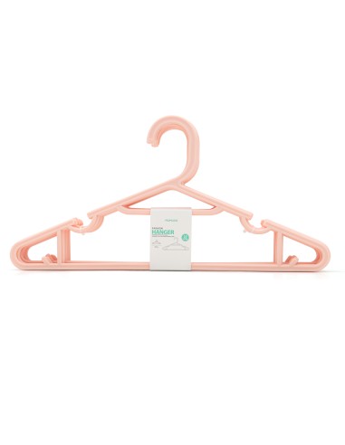 Lot de 10 Cintres Plats Rose