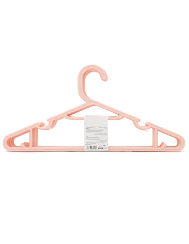 Lot de 10 Cintres Plats Rose