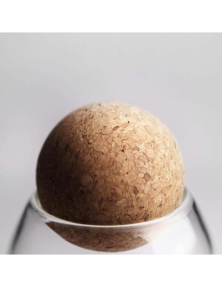 Bocal en Verre avec Bouchon Liège – 900 ml