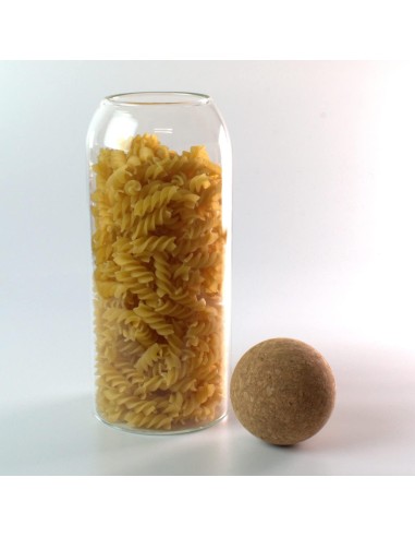 Bocal en Verre avec Bouchon Liège – 1100 ml
