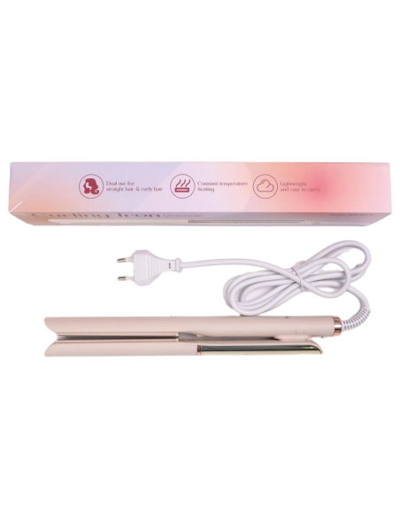 Fer à Boucler à Ions Négatifs – Beige