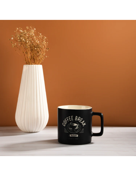 Tasse à Café Gravée (Gris/380 ML)