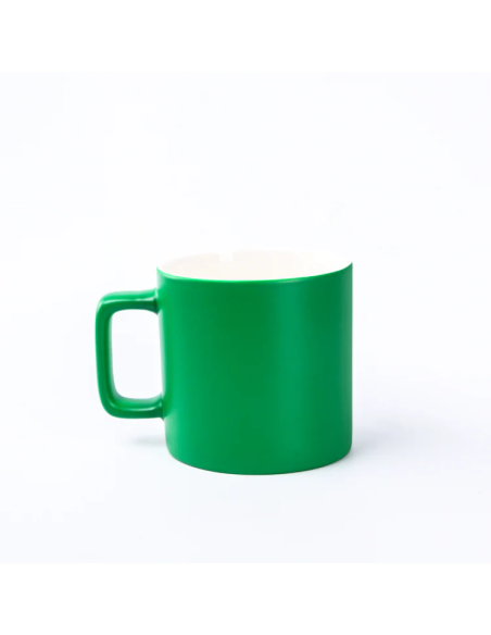 Tasse à Café Gravée (Vert/380 Ml)