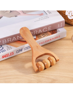 Rouleau Massage Main Forme Lance-Pierre