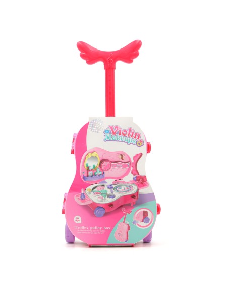 Valise Violon à Roulettes – Coffret Maquillage Enfant