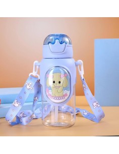 Gourde Eau Flip Top avec Sangle 650 mL – Cute Dog
