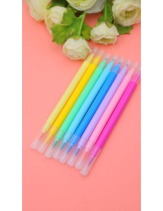 Feutres Double Pointes 8 couleurs