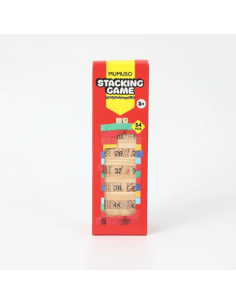 Jeu de Blocs Empilables Jenga Multicolore – 48 pièces