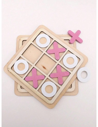 Jeu de Morpion en Bois 18 cm