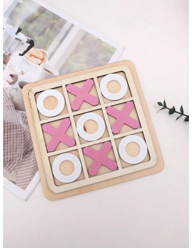 Jeu de Morpion en Bois 18 cm