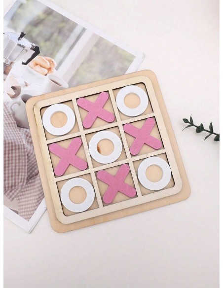 Jeu de Morpion en Bois 18 cm