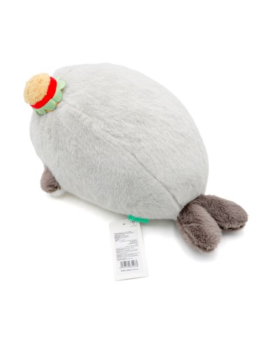 Peluche Phoque 40 cm - Gris