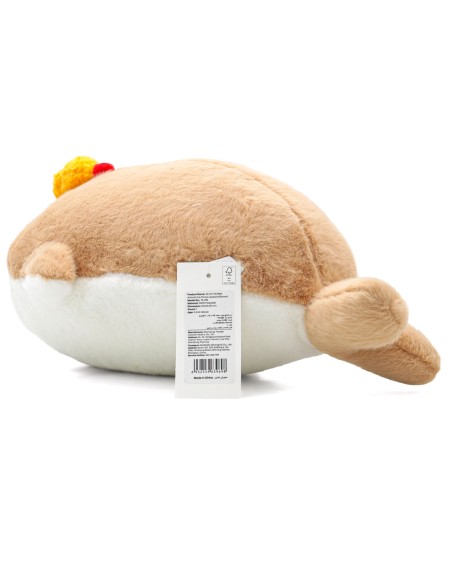 Peluche Phoque 40 cm - Beige