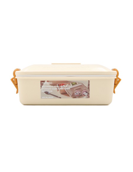 Boîte Alimentaire Rectangulaire 600 mL