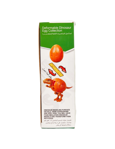 Set Robot Dinosaure Transformable 2 en 1