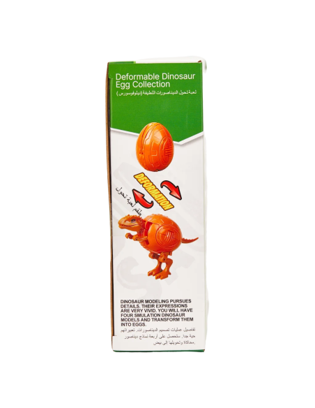 Set Robot Dinosaure Transformable 2 en 1