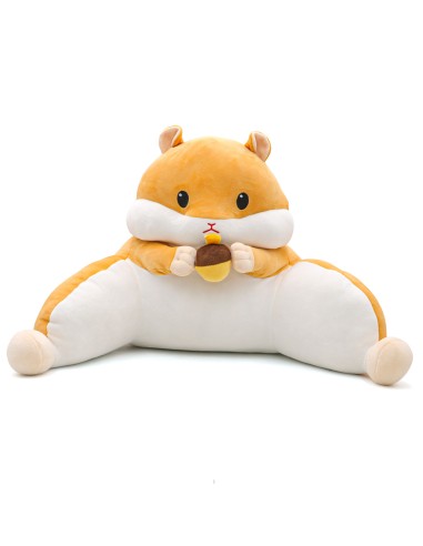 Peluche Coussin Hamster Jaune
