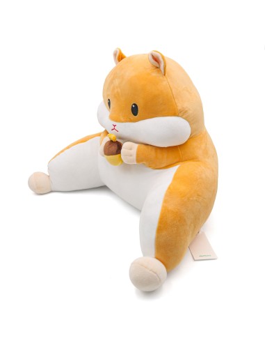 Peluche Coussin Hamster Jaune