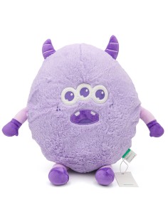 Coussin Monstre Violet 51 cm x 49 cm