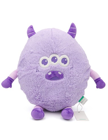 Coussin Monstre Violet 51 cm x 49 cm