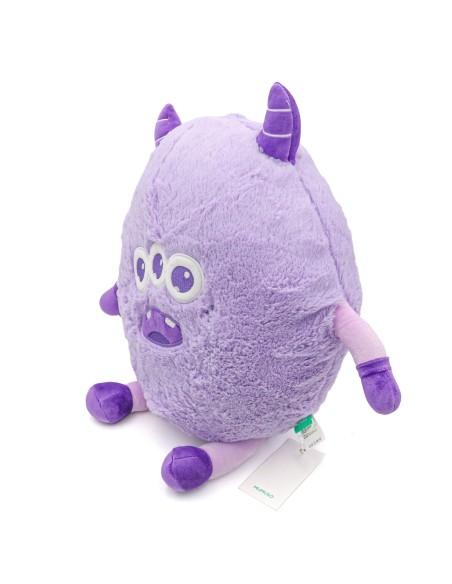 Coussin Monstre Violet 51 cm x 49 cm