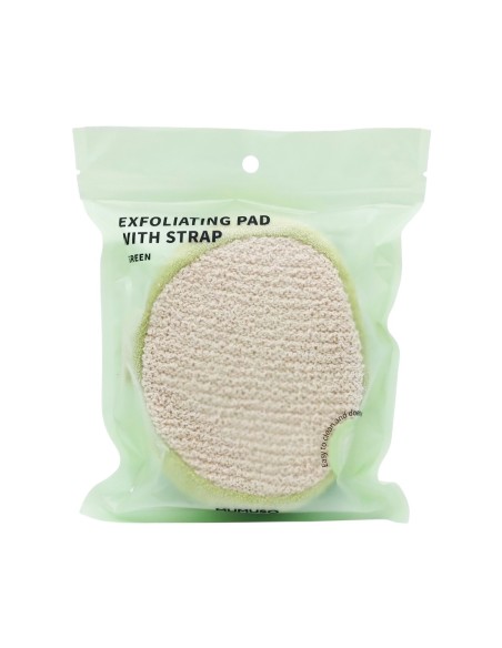 Tampon Exfoliant avec Sangle (Vert)