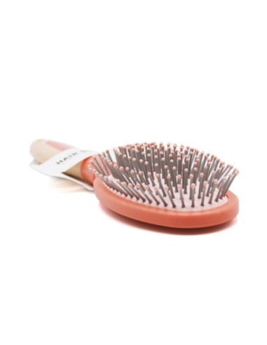 Brosse à Cheveux à Coussin D'Air Rose Ovale