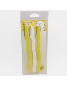 Rasoir à Sourcils Pliable avec Couvercle de Précision -...