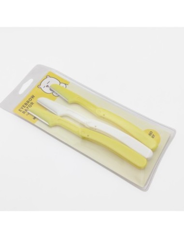 Rasoir à Sourcils Pliable avec Couvercle de...