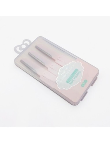 Rasoir à Sourcils Pliable et Sûr - Pack de 3