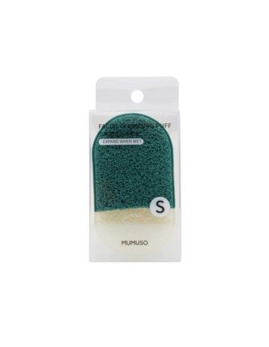 Tampon Nettoyant pour le Visage en Taille S de Mumuso (Vert)