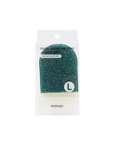 Tampon Nettoyant pour le Visage en Taille L de Mumuso (Vert)