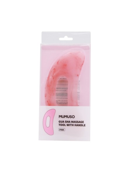 Outil de Massage Gua Sha avec Manche-Rose