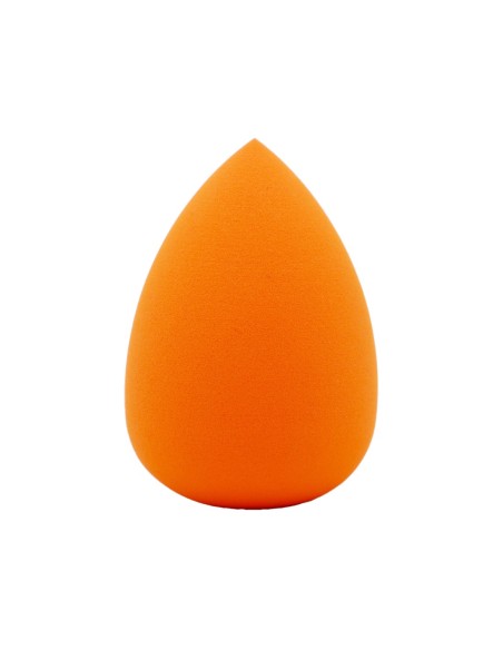 Éponge de Maquillage avec Étui (Forme Goutte D'Eau/ Orange)