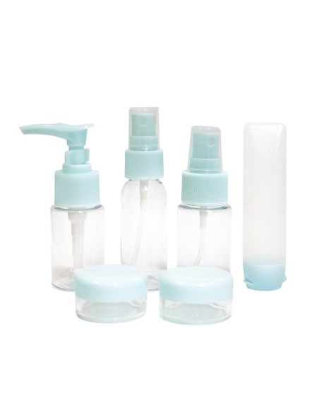 Set de 6 Bouteilles de Voyage Écologiques