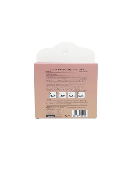 Faux Cils 3D Ultra-Denses (2 Paires)