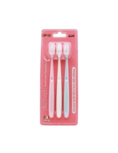 Brosses à Dents Souples (3 Unités)
