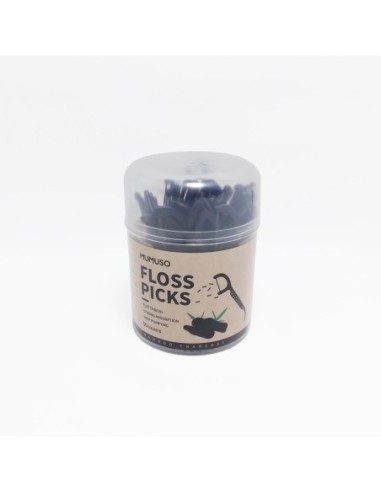 Bâtonnets Dentaires en Bambou et Charbon de...