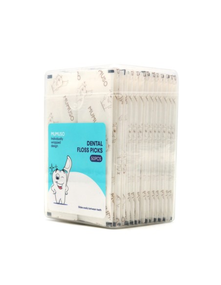 Paquet Individuel D'Aiguilles de Fil Dentaire（50Pcs