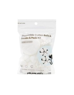 Kit de Boules de Coton Jetables- de Cotons-Tiges et de...