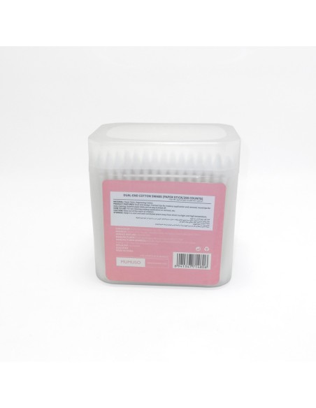 Coton-Tiges à Double Extrémité (Bâtonnets de Papier/200)