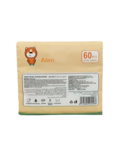 Mouchoirs en Papier Alen (60 Pièces)