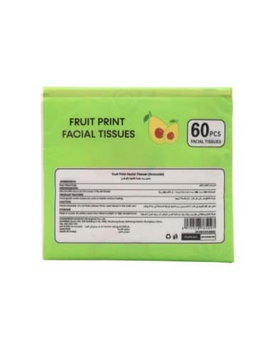 Mouchoirs Imprimés Aux Fruits (Avocat)